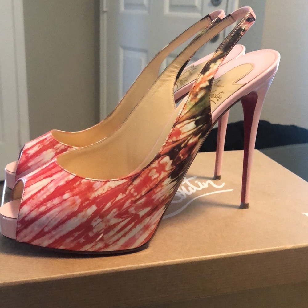 Christian Louboutin Private Number heels 39.5